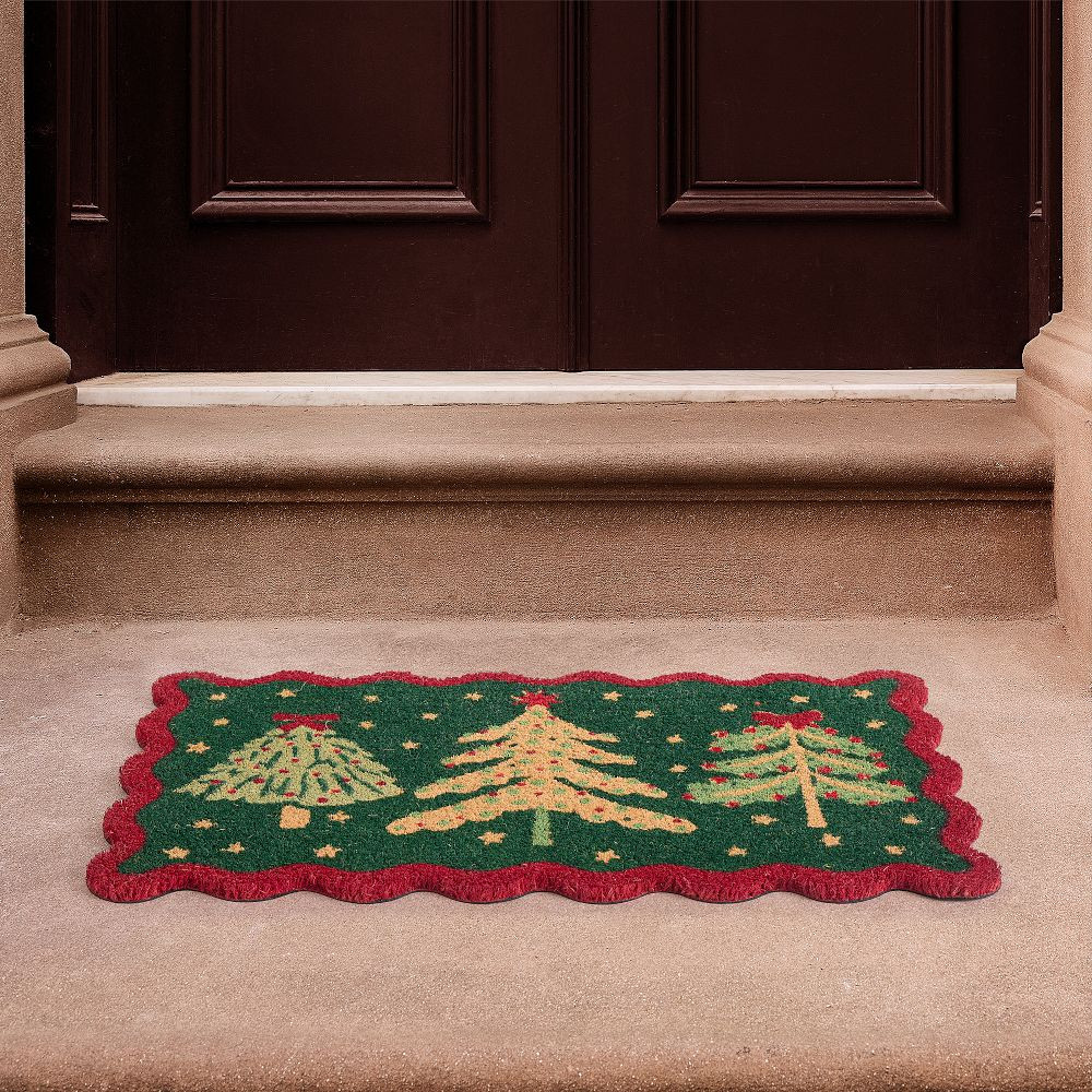 Scandi Trees Doormat | West Elm (US)
