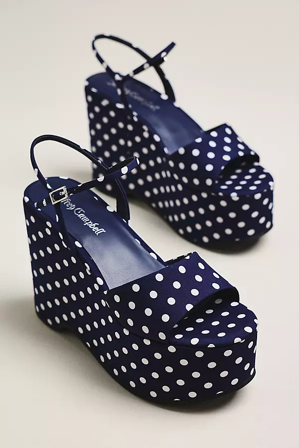 Jeffrey Campbell Funkytown Platform Wedge Sandals | Anthropologie (US)