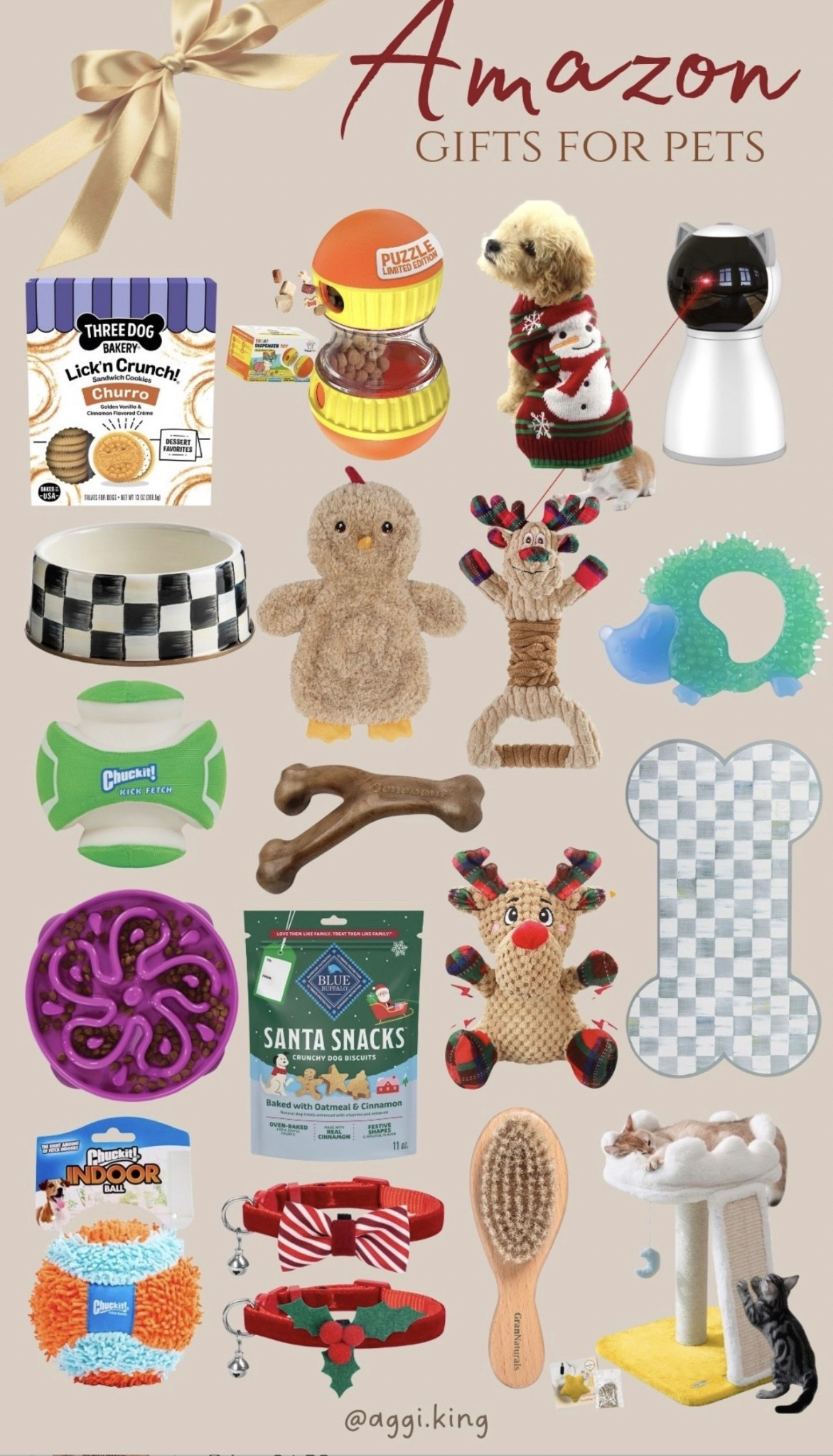 Gifts for pets from Amazon

#dog #cat #pets #amazon #gift #giftidea #hilidays #christmass

#LTKGiftGuide #LTKHoliday #LTKCyberWeek

#LTKSeasonal #LTKFindsUnder50 #LTKFindsUnder100