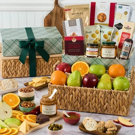 Bountiful Harvest - Fruit Gift Basket | GourmetGiftBaskets.com