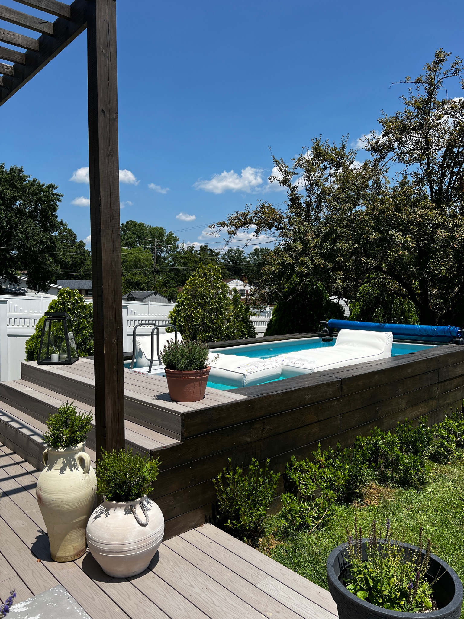 Our backyard pool area is finally coming together! 

#LTKSeasonal #LTKhome #LTKFind