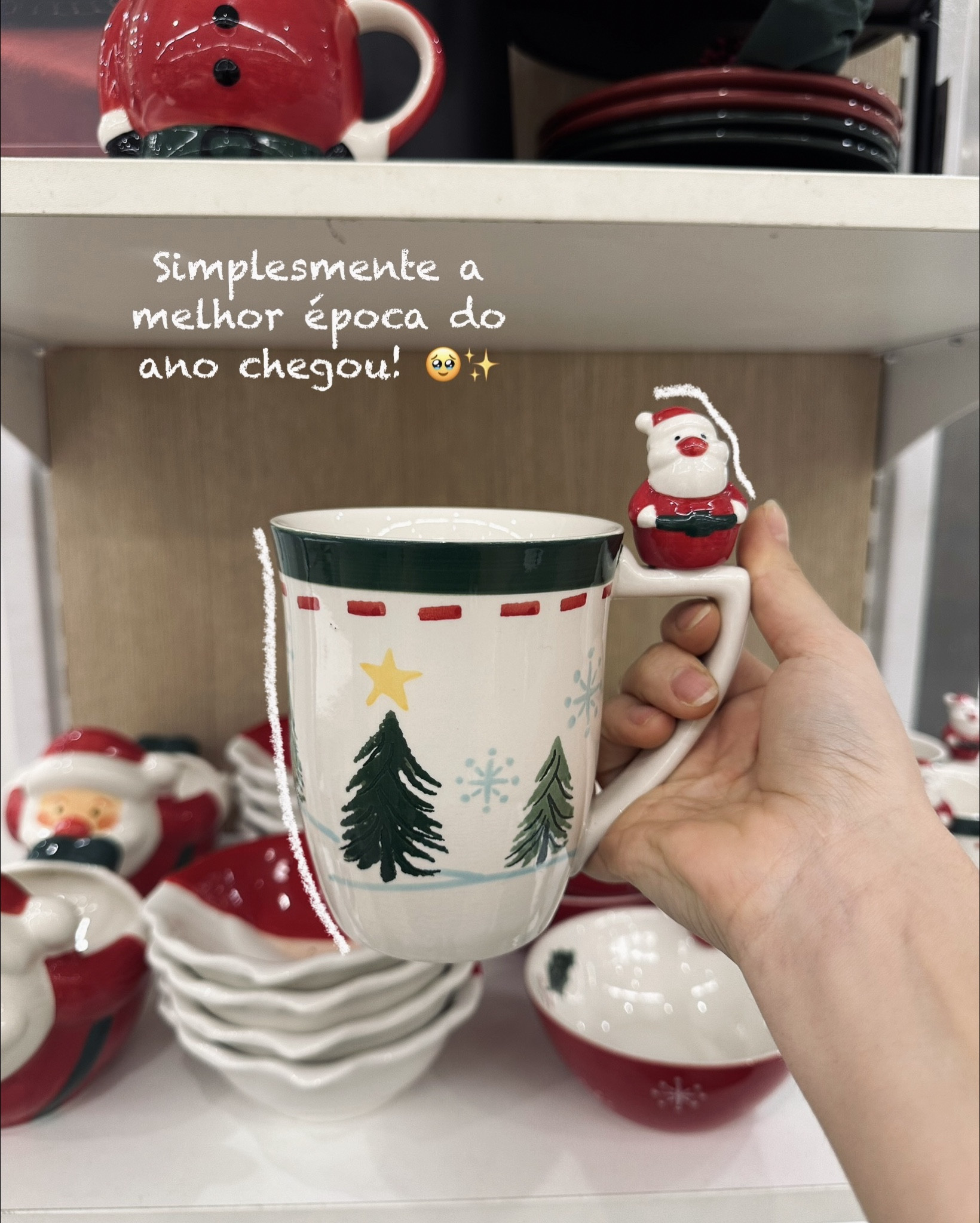 Oi Natal, eu te AMOOOO! 🥹🎄✨❤️🎅🏼

Casa | presente | itens de casa | caneca 

#LTKhome #LTKguiadepresente #LTKbrasil