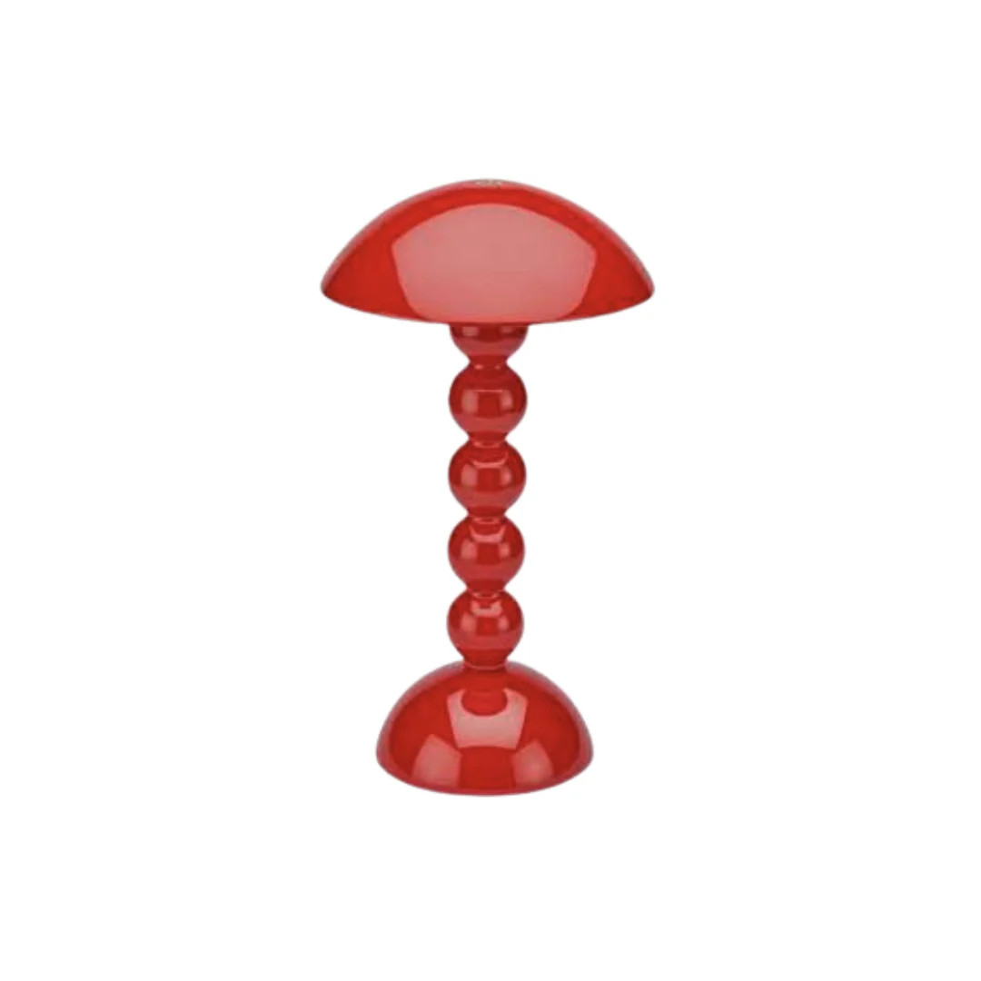 Red LED Rechargeable Lamp | Pink Antlers