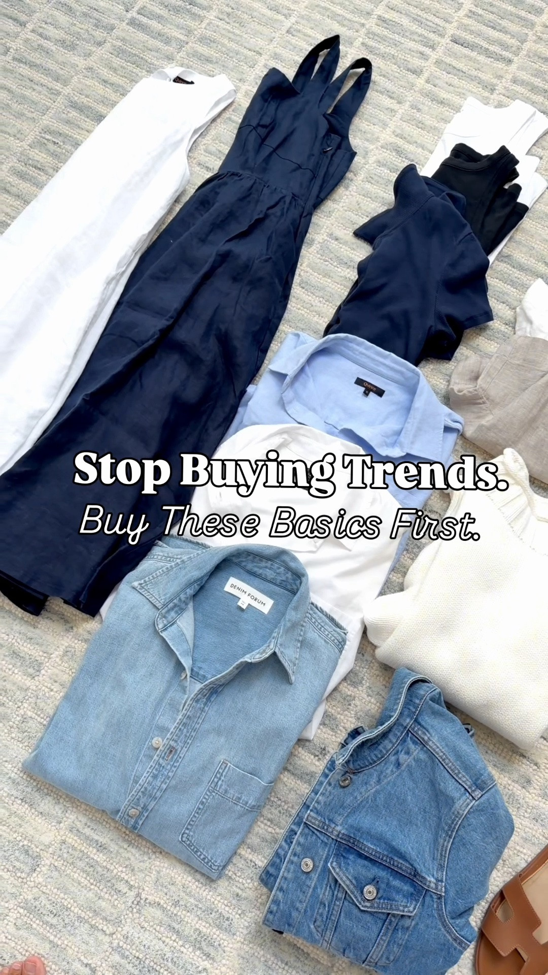 Before you buy trends, start with the basics that you'll actually wear on repeat. 🤍 These timeless wardrobe essentials make getting dressed so much easier and work for every season.

✨ Outfit basics | Capsule wardrobe | Closet essentials | Timeless style | Everyday fashion | Classic wardrobe | LTK finds

#LTKootd #LTKgrwm #LTKSeasonal