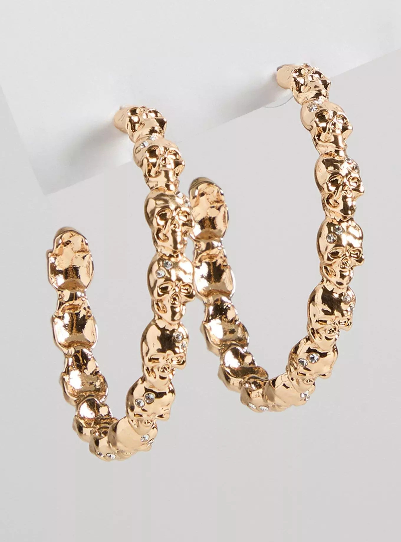 Skull Hoop Earring | Torrid (US & Canada)
