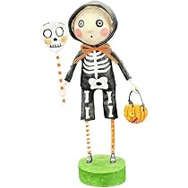 ESC Lori Mitchell Halloween Billy Bones Skeleton Trick or Treat Boy Figurine, 7 Inches Tall, Mult... | Amazon (US)