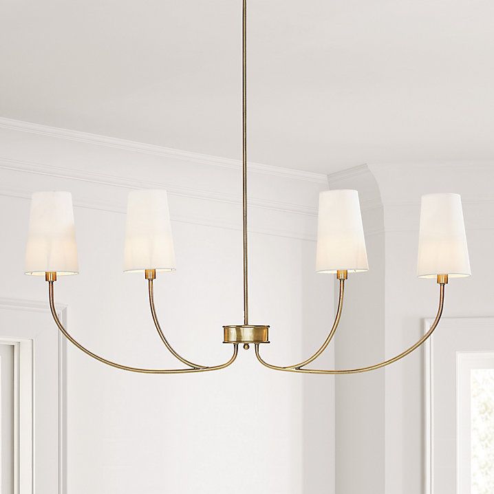 Lottie 4-Light Linear Chandelier | Ballard Designs, Inc.