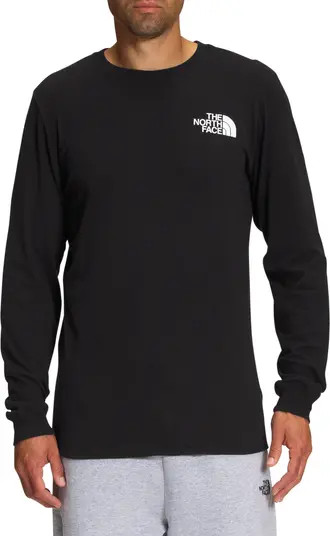 The North Face Long Sleeve NSE Box Logo Graphic Tee | Nordstrom | Nordstrom