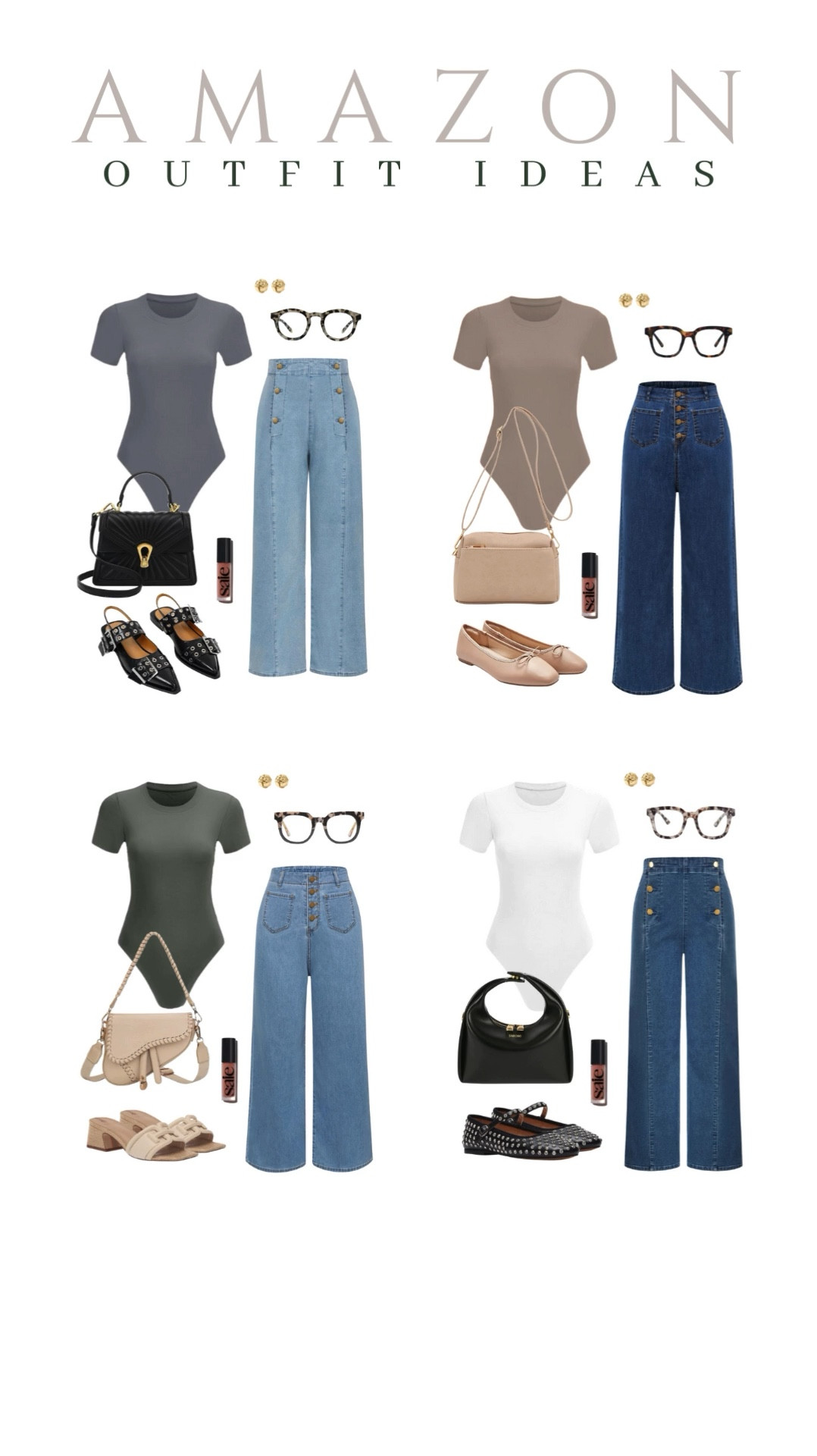 Check out how to mix and match high-waist jeans with a simple bodysuit!

outfit idea, casual outfit, trendy look, viral products, mesh flats, fashion inspo, transitional style, summer to fall, amazon outfit idea,  everyday fashion

#LTKSeasonal #LTKU #LTKStyleTip