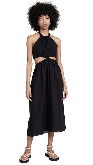 Cutout High Neck Dress | Shopbop