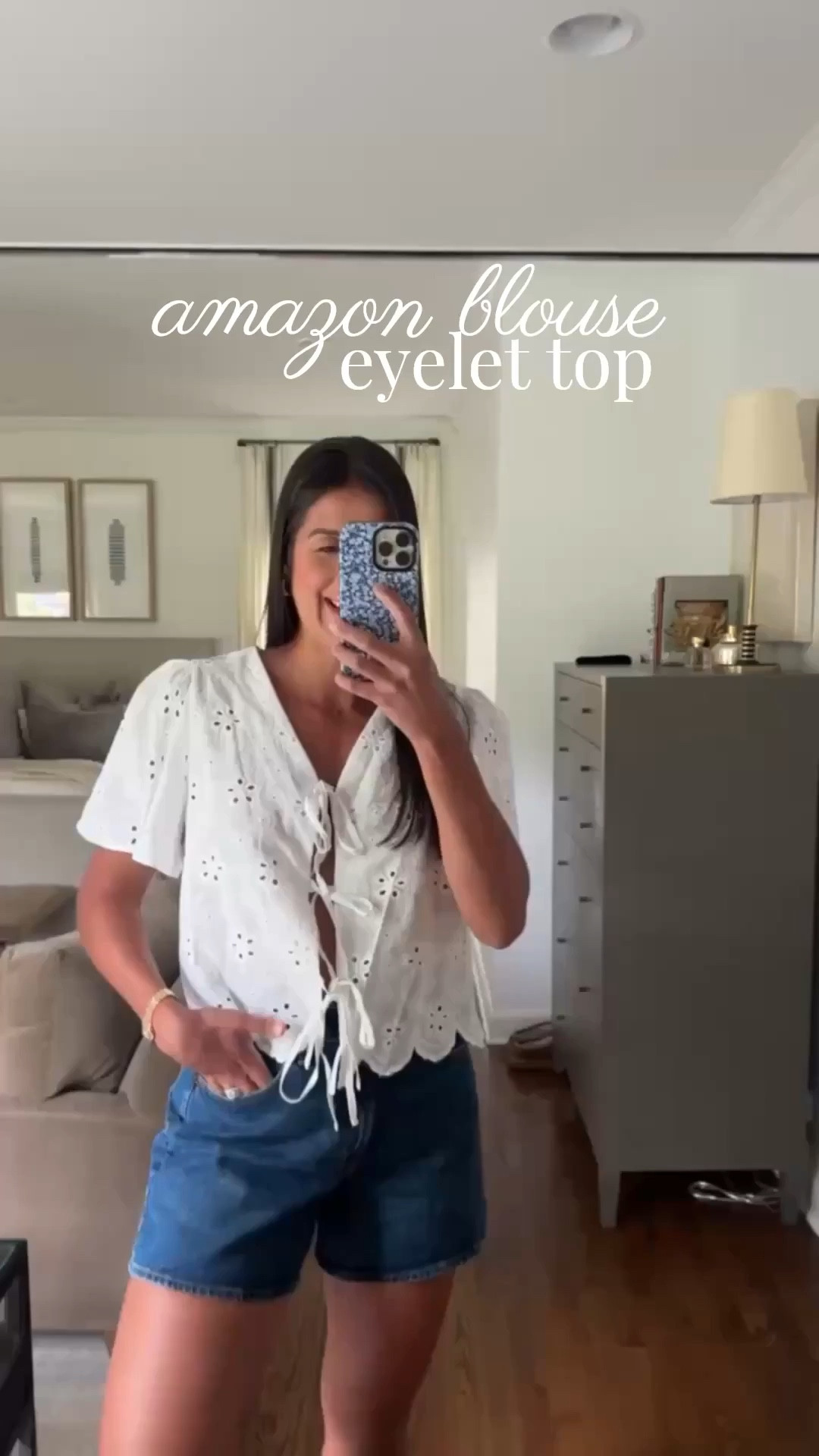 Cutest Amazon white blouse top for summer!

TTS medium

amazon top, amazon blouse, eyelet blouse, eyelet top, white top, jean shorts, denim shorts, tall girl friendly, affordable friendly, boy mom, Amazon spring sale, sale, sale alert, sale finds, Grace White, a Southern Drawl, Louisville

#LTKSaleAlert #LTKgrwm #LTKootd