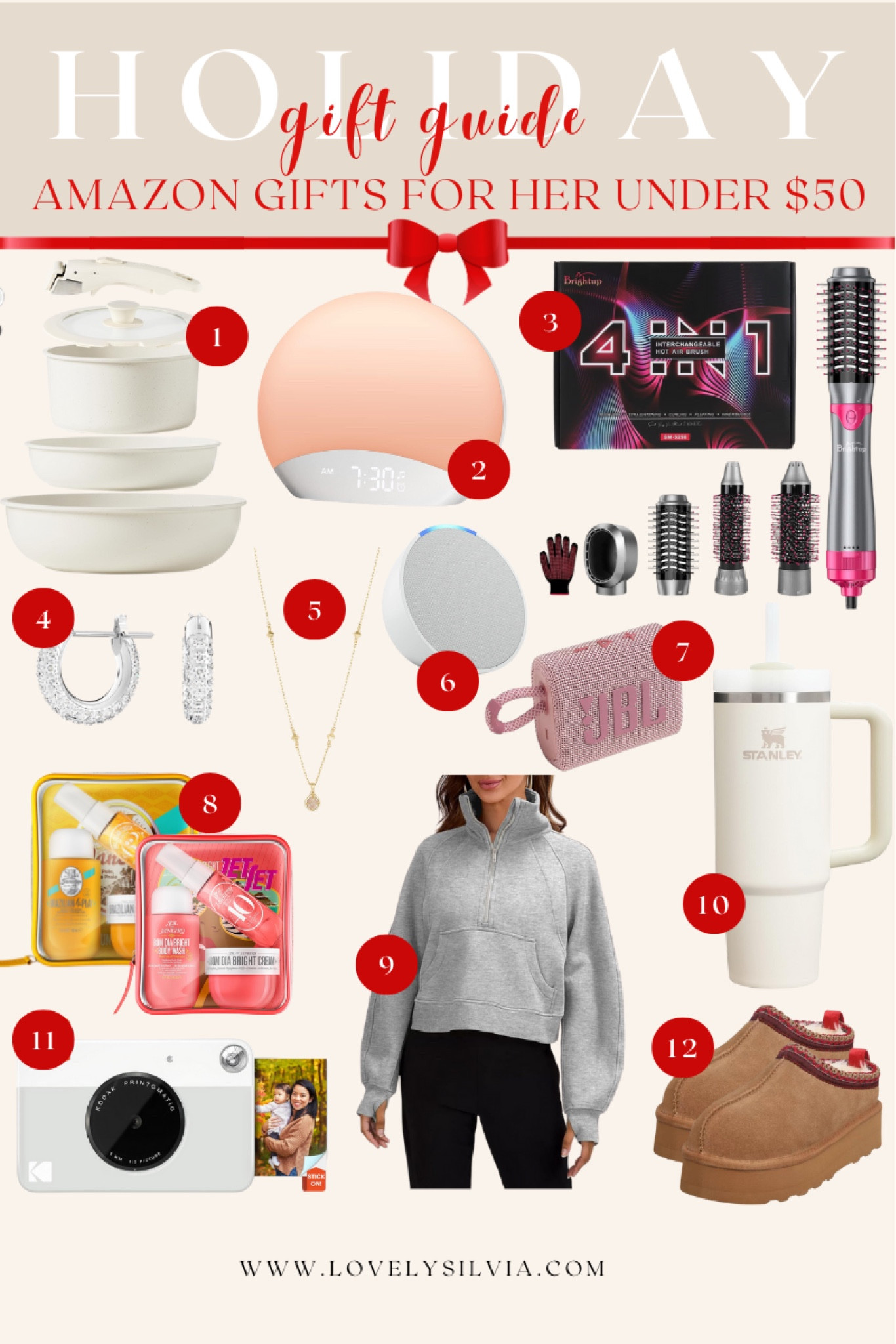 Holiday gift guide for her: Amazon edition under $50

gift ideas under $50, Amazon gift ideas, Amazon finds, Amazon fashion, Amazon beauty, Gifts for her, Christmas gifts for her, holiday gifts for her, women gift ideas

#LTKGiftGuide #LTKHoliday #LTKFindsUnder50