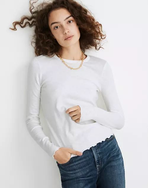 Long-Sleeve Baby Tee | Madewell