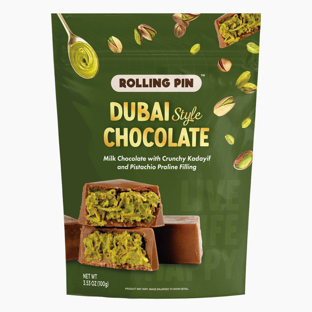 Rolling Pin Dubai Chocolates - 3.53oz | Target