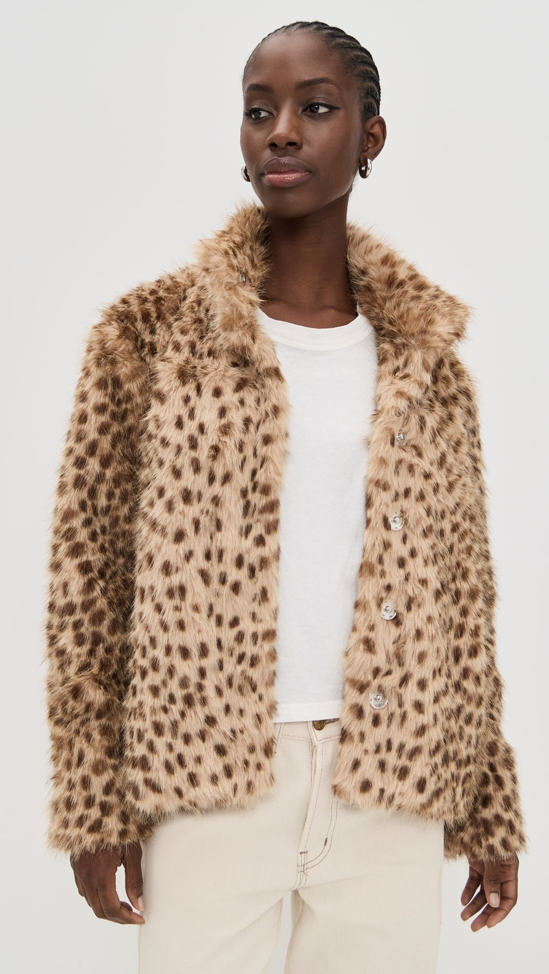 Leopard Faux Fur Coat | Shopbop