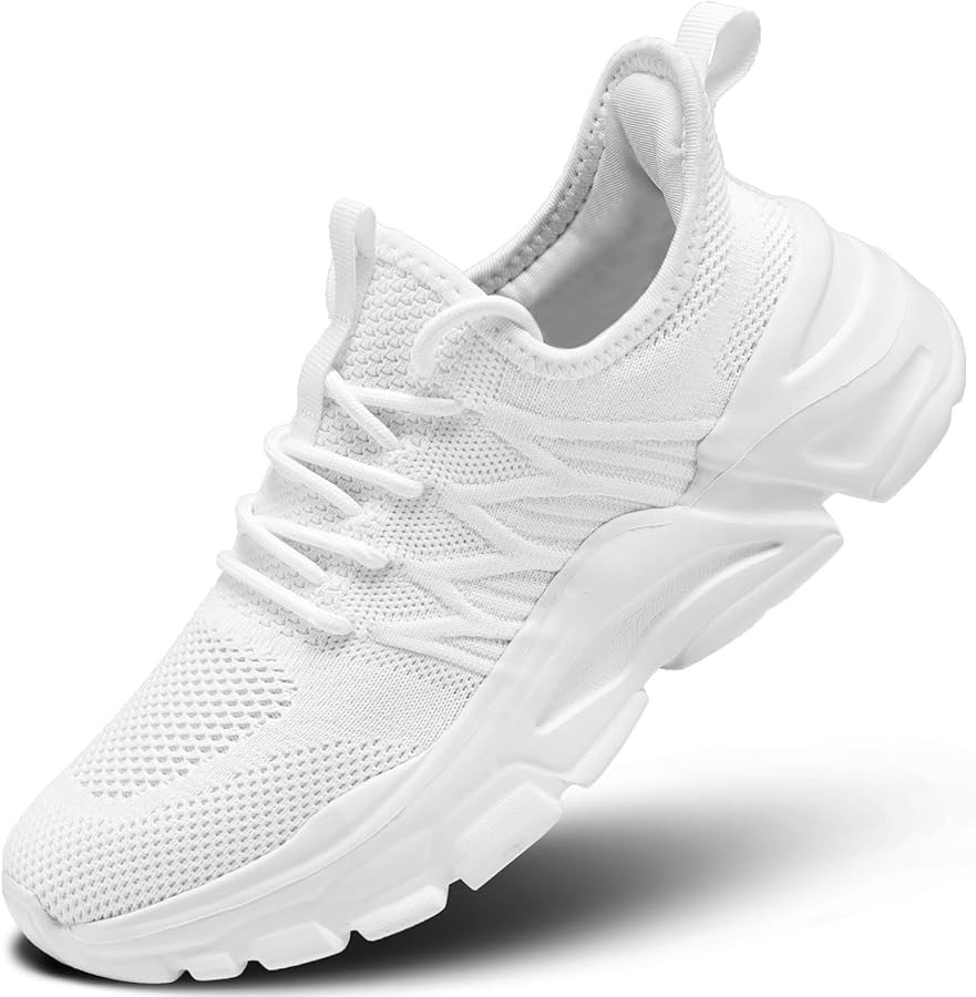 Womens Running Shoes Slip-on Walking Tennis Sneakers Lightweight Breathable Casual Soft Sole Mesh... | Amazon (US)