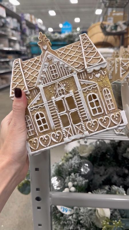 Found the cutest faux gingerbread houses today! Will definitely sell out so scoop them up quick! 

#LTKSeasonal #LTKHoliday #LTKhome