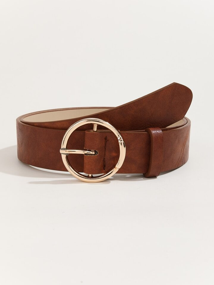 Round Buckle Belt | SHEIN