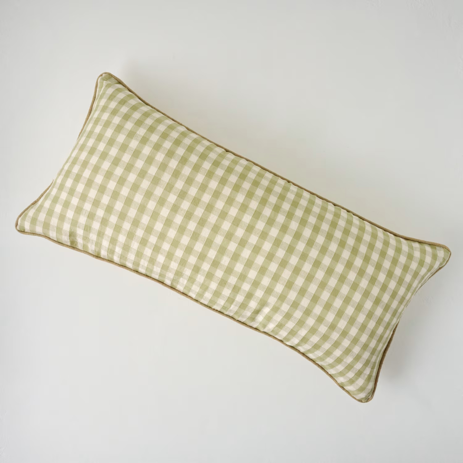 Maxine Gingham Large Lumbar Pillow | Magnolia