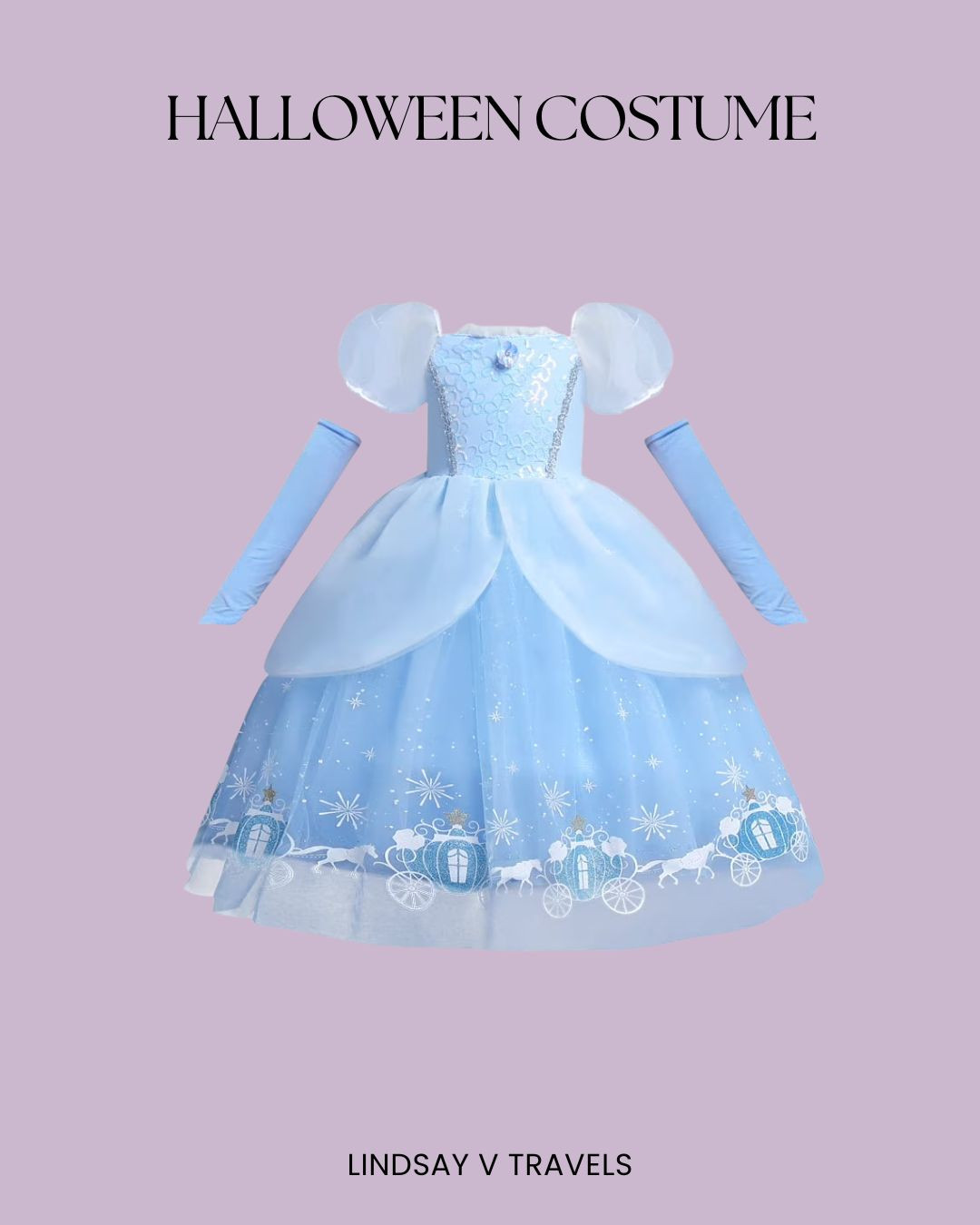 Let it gooo in style ❄️👑 This snow queen dress is full of magical lace details. 

 #LTKHalloween #LTKSeasonal #LTKFindsUnder100