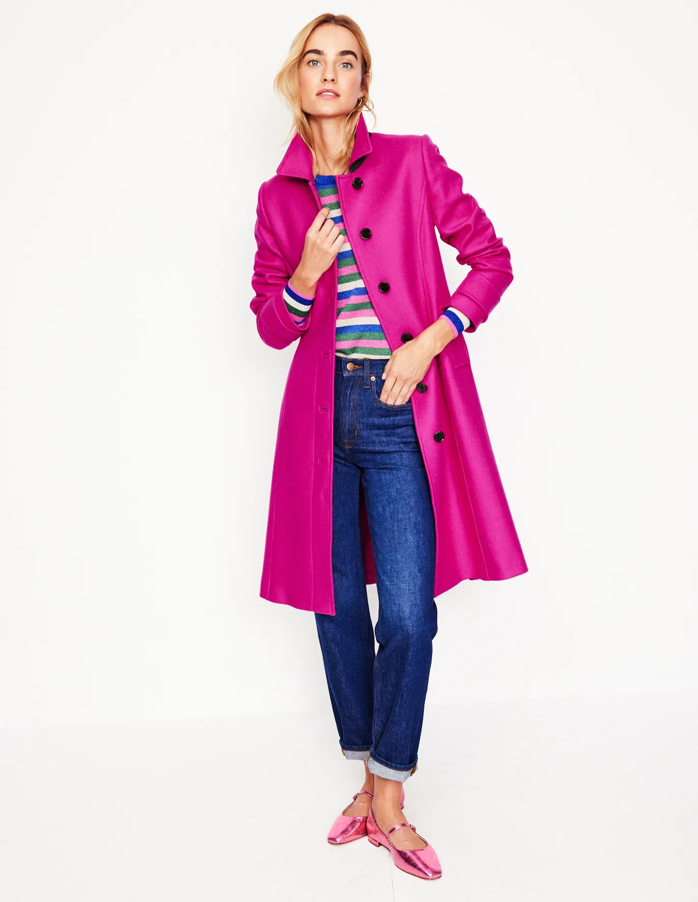 Durham Wool Blend Coat | Boden (US)