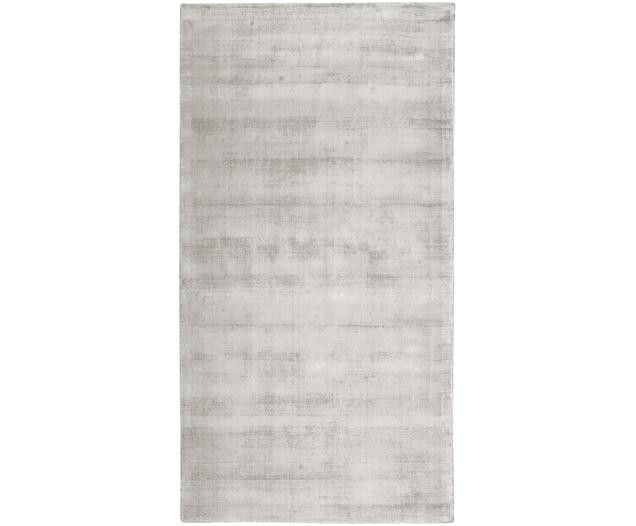 Handgewebter Viskoseteppich Jane in Hellgrau-Beige | WestwingNow EU