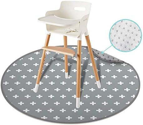 54" Large ReignDrop Splat Mat for High Chair, Play Mat, Picnic, Art Crafts for Baby, Kids, Non Slip, | Amazon (US)