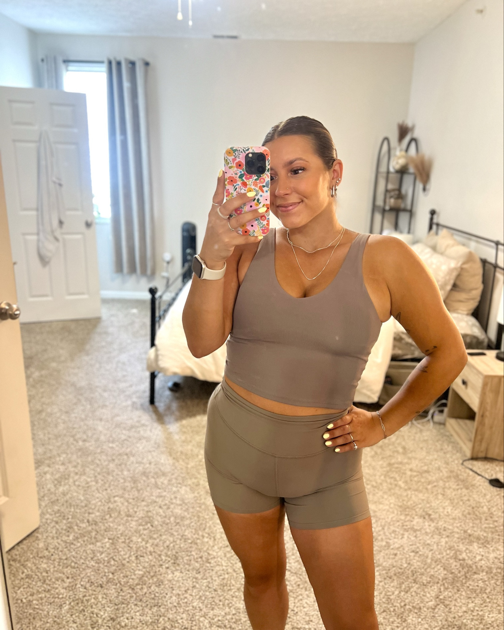 Size small top
Medium bottoms