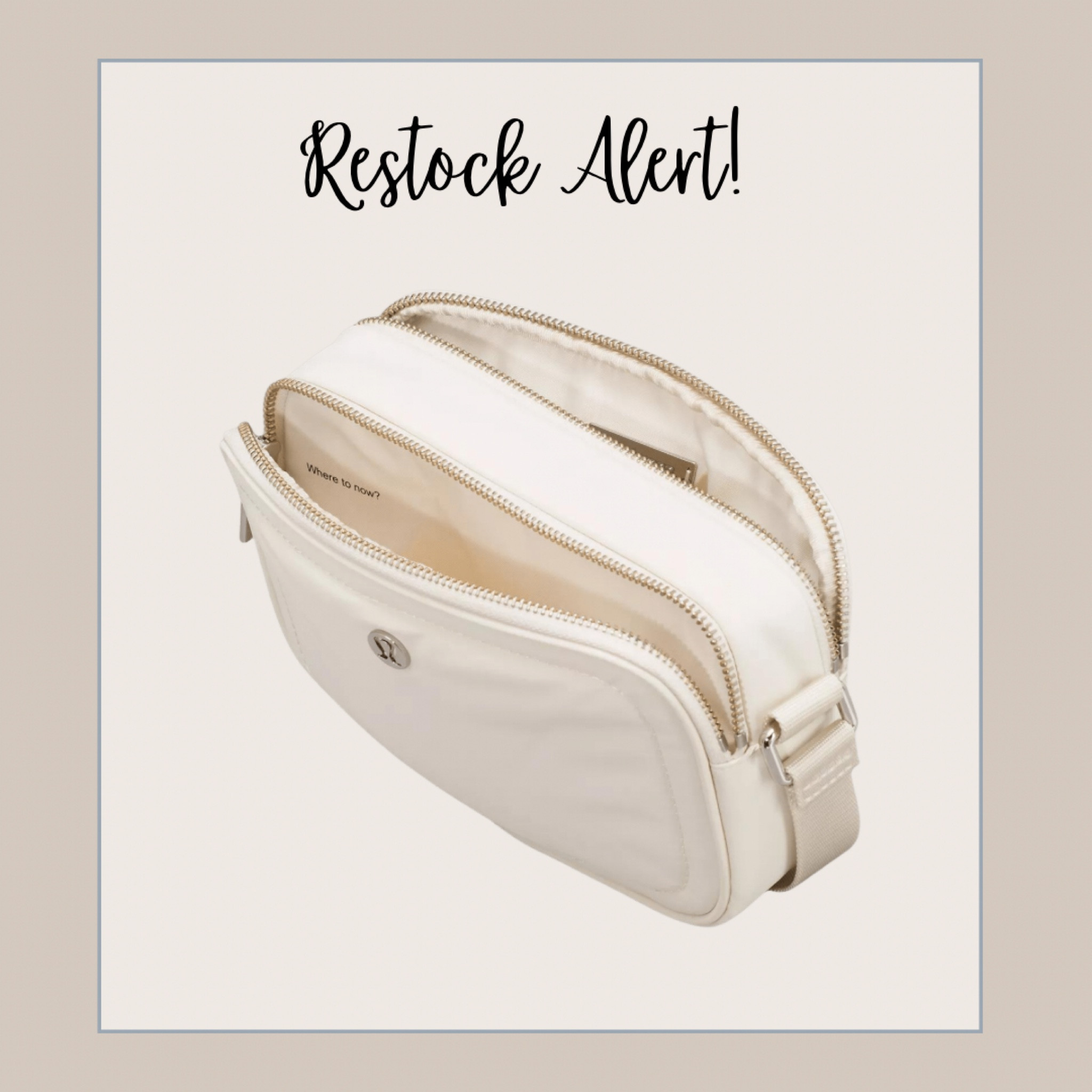 RESTOCK!🤍🤍🤍

#LTKGiftGuide #LTKitbag #LTKunder100