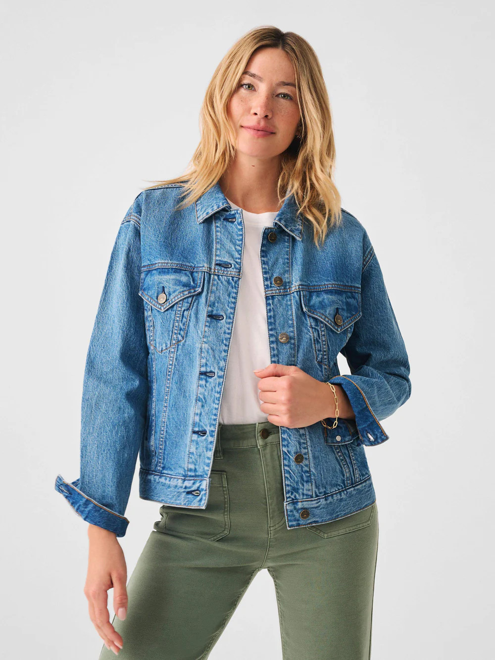 Sun and Waves Denim Jacket | Faherty