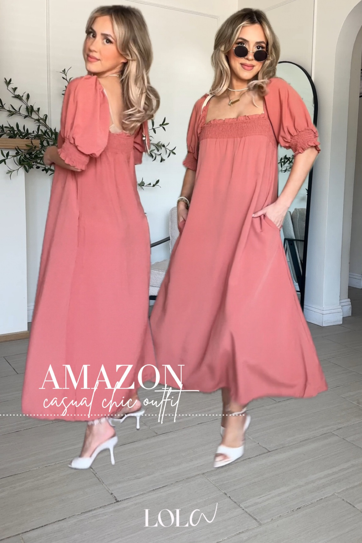 Casual chic mid-summer Amazon outfits 🤗

This dress is sooo cute and comfy! Definitely bloat-friendly, has pockets. You could easily pair it with a belt to give it more shape but I love it as is. 

#LTKFindsUnder50 #LTKStyleTip #LTKU