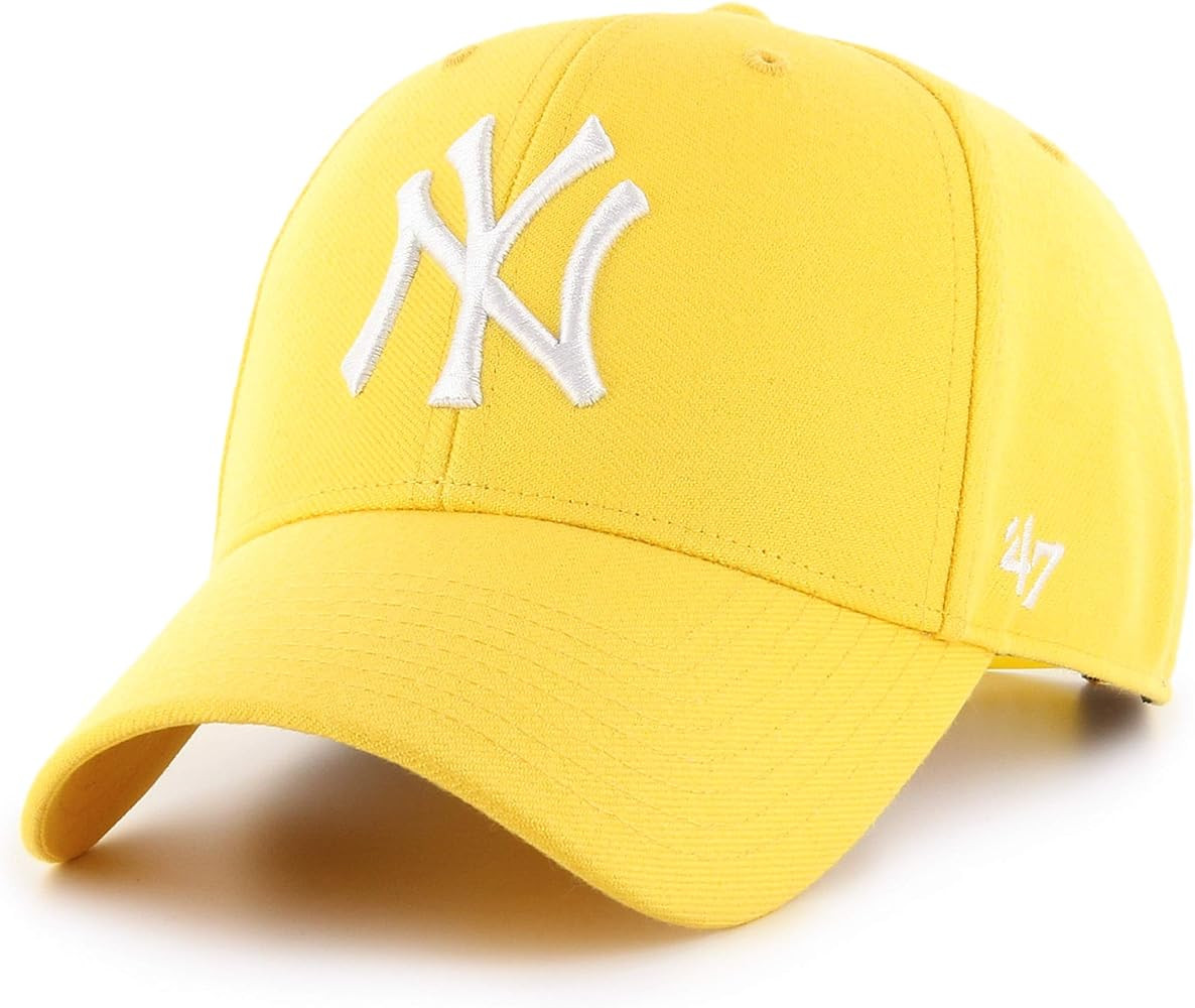 '47 Brand Adjustable Cap - MVP New York Yankees Yellow | Amazon (US)