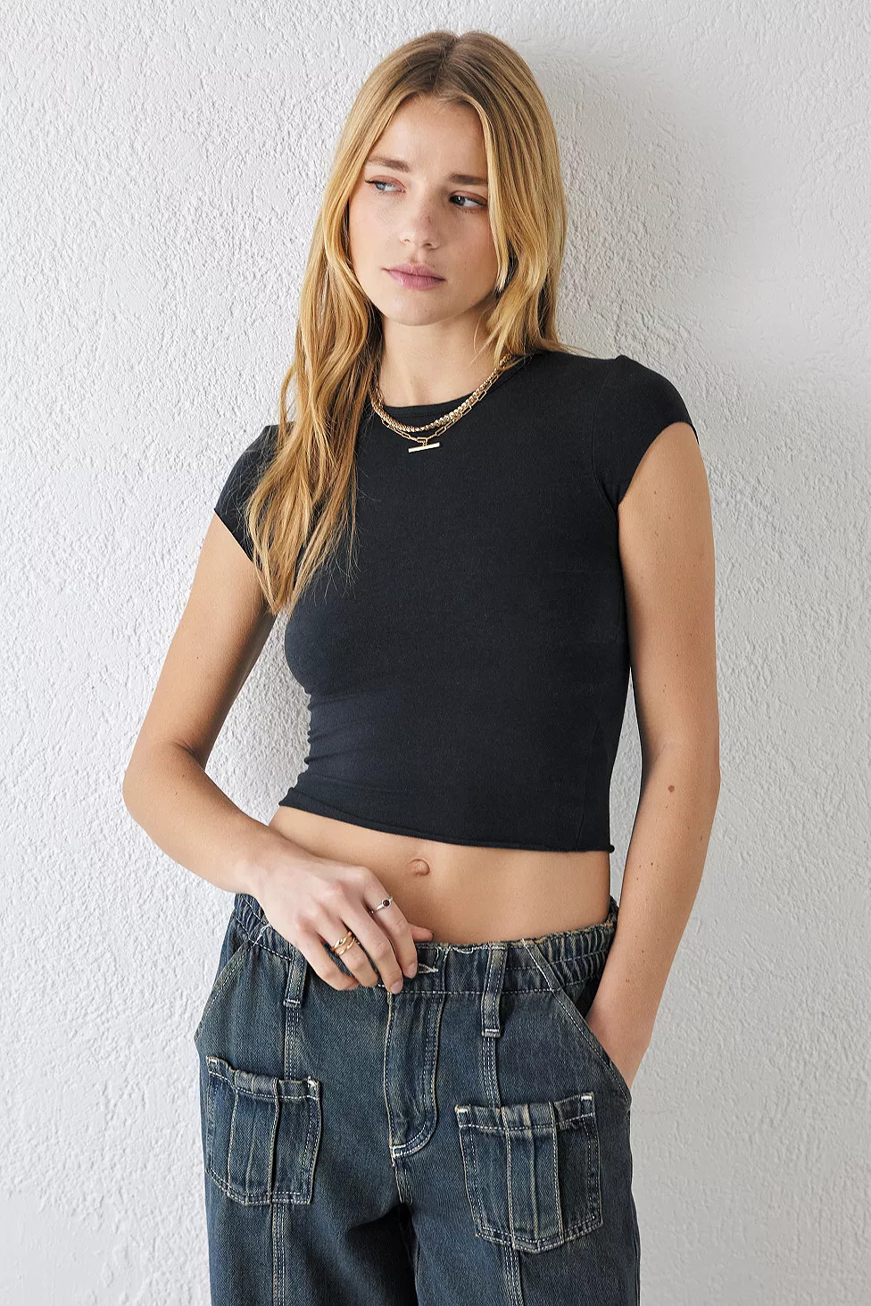 BDG Cap Sleeve Baby T-Shirt | Urban Outfitters (EU)
