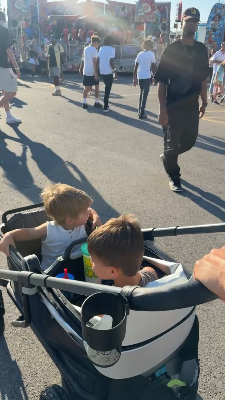 Love bringing our wagon every time we do a lot of walking with the kiddos!

Evenflo, kids wagon, two seater wagon, kids fair, kids travel, kids, boy mom, grace white

#LTKKids #LTKBaby #LTKTravel