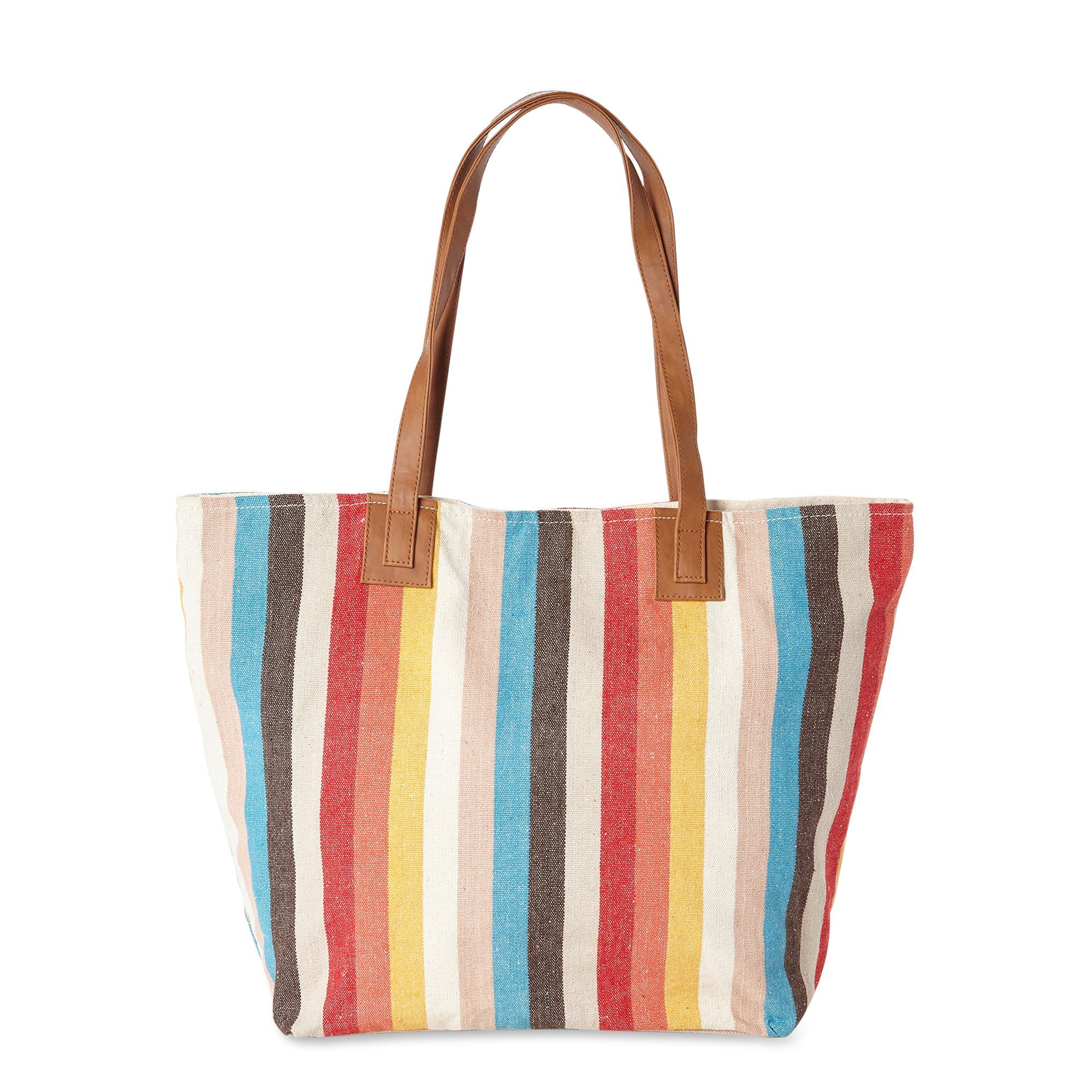 Time and Tru Woven Tote | Walmart (US)