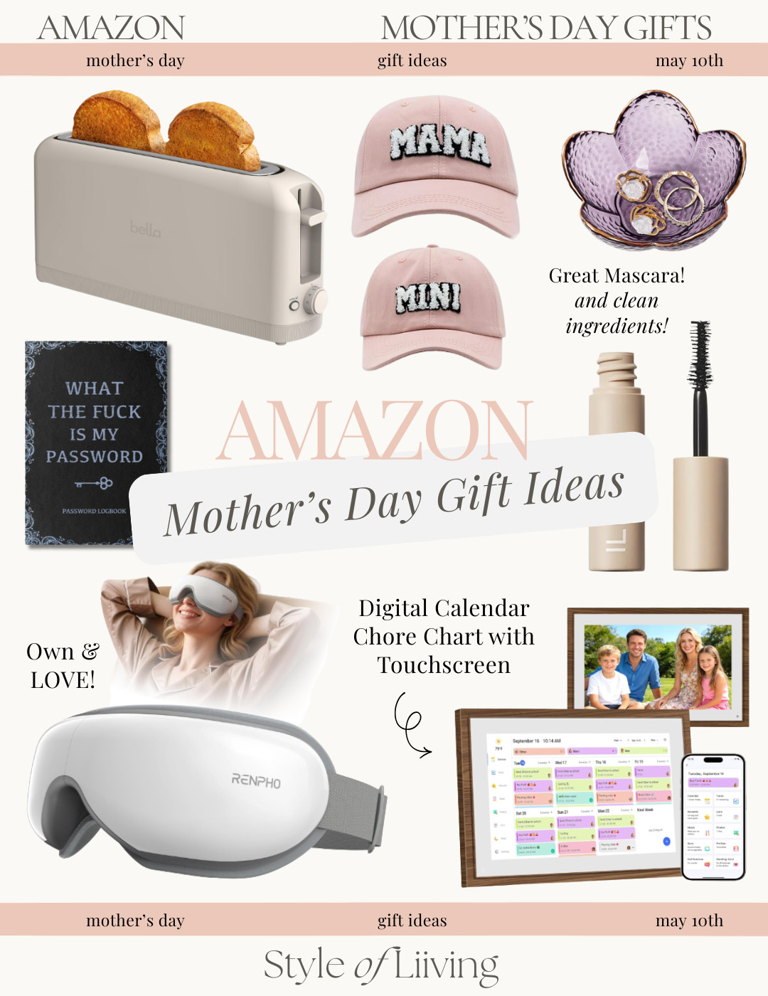 Found these cute gift ideas on Amazon to show your love this Mother's Day! #mothersdaygifts #GiftIdeas #thoughtfulgifts #amazonfinds #founditonamazon 

 #LTKMothersDay #LTKmomlife #LTKMens