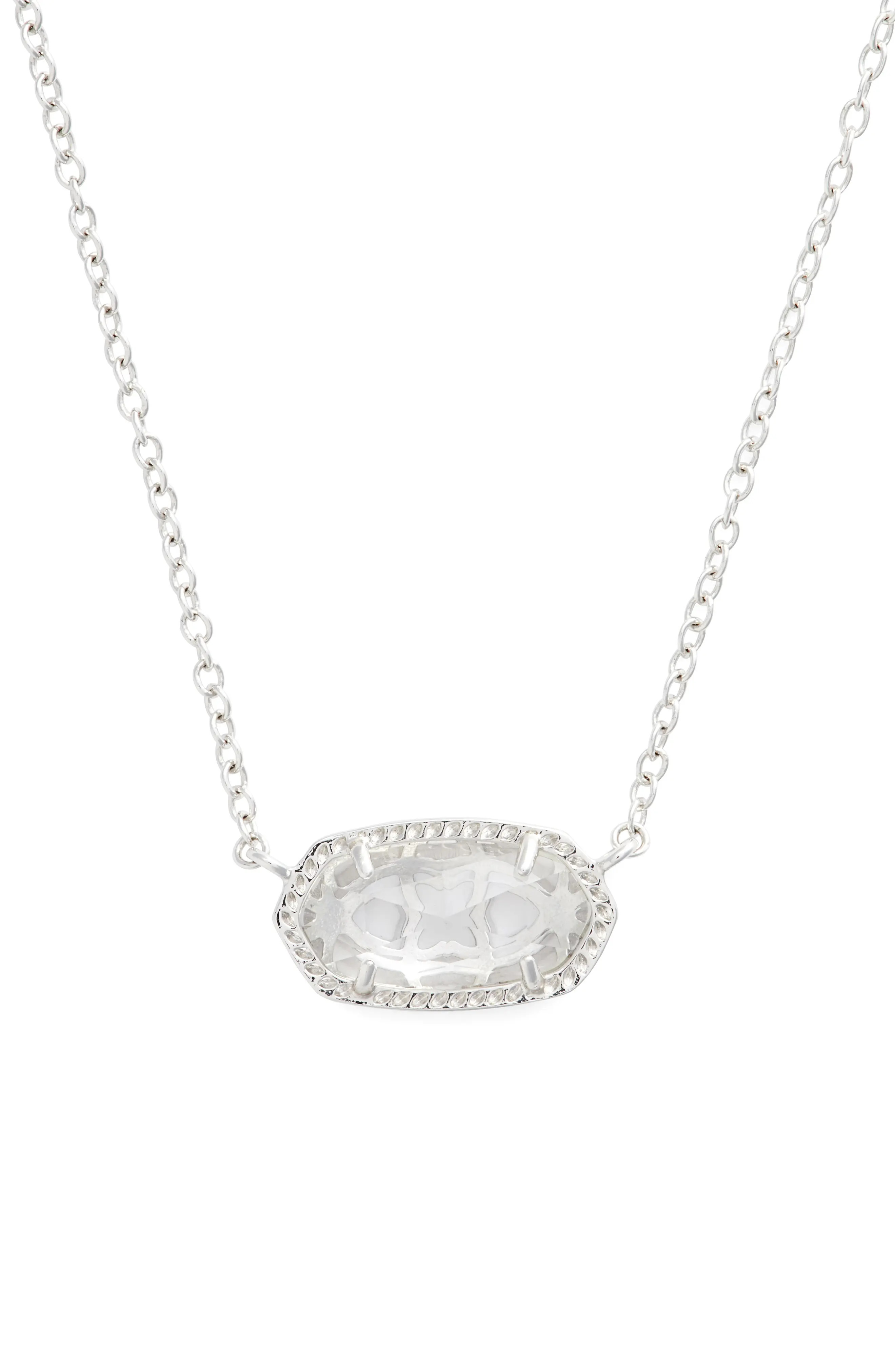 Kendra Scott Elisa Necklace in Rose Quartz at Nordstrom | Nordstrom