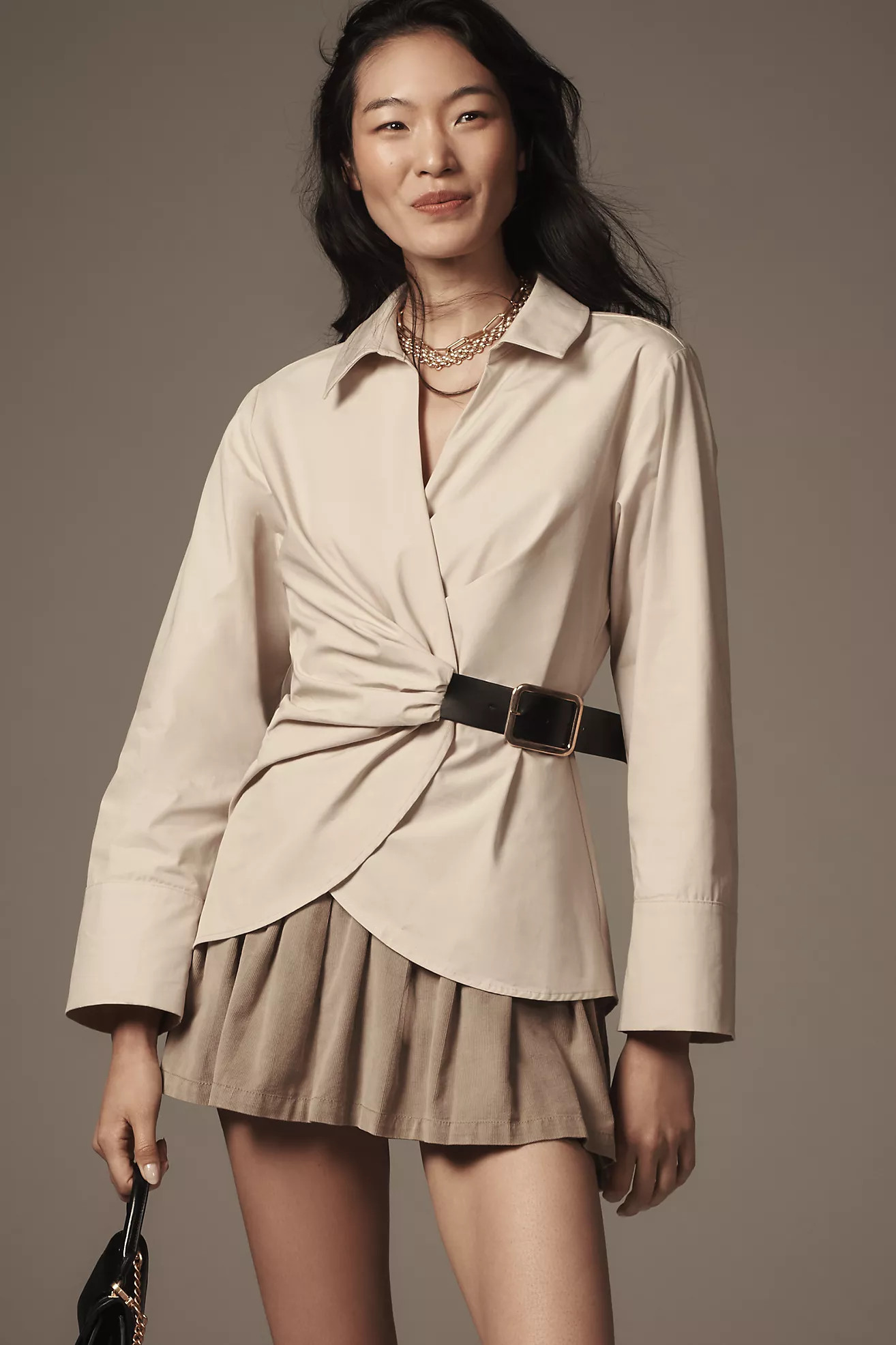 By Anthropologie Buckle Blouse | Anthropologie (US)