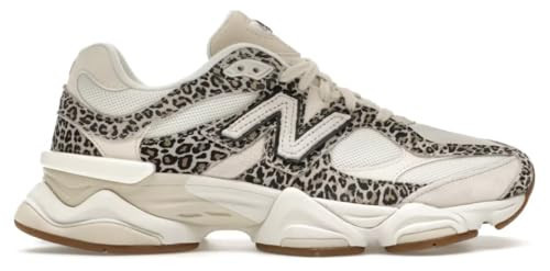 New Balance 9060 Unisex Sneakers, Beige Brown Leopard Print, 6.5 US Women/5 US Men | Amazon (US)