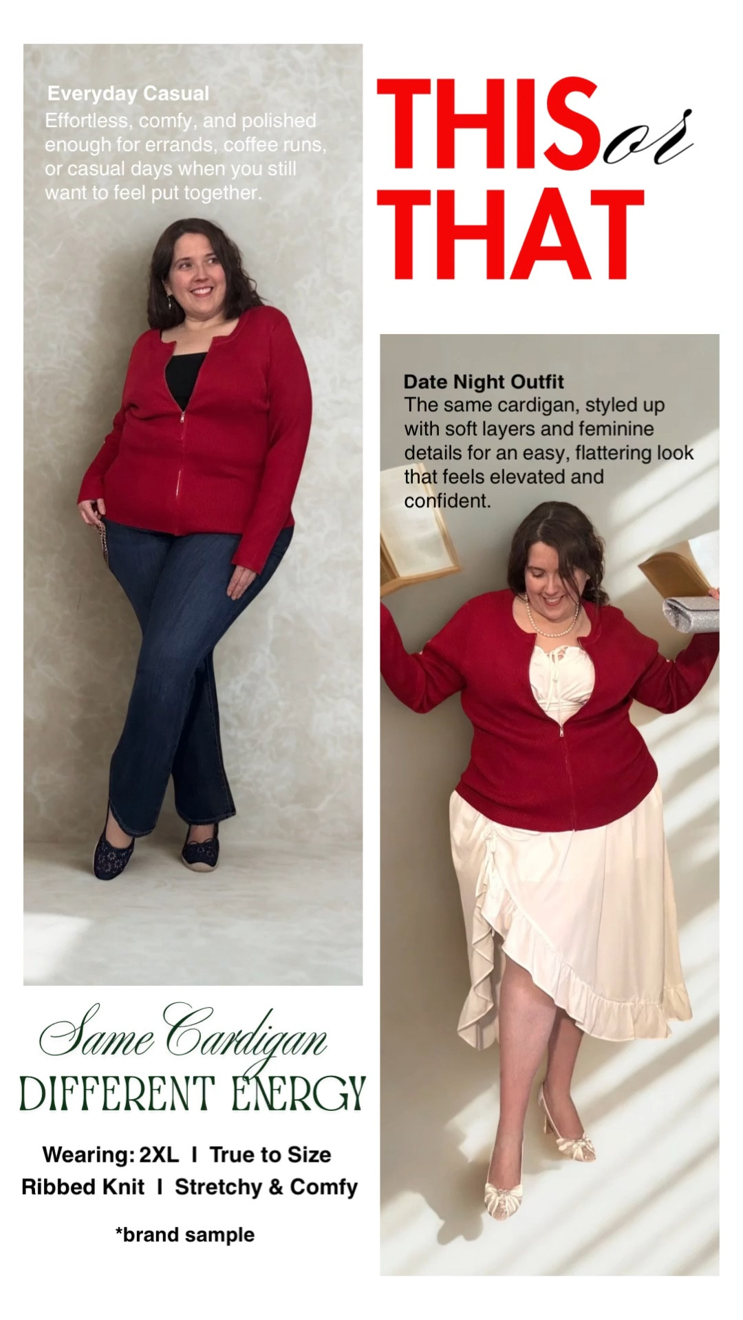 Check out this cardigan to easily elevate or just change your outfit.

Simply Lizbelle 
• Confidence Starts Here •
 Fashion | Lifestyle l Wellness 
🛍 amazon.com/shop/lizbellem | 
🎥 YouTube @simplylizbelle | 
📱 tiktok.com/@lizbellem | 
📸 instagram.com/simplylizbelle | 
📌 pinterest.com/lizbellelopez | 
📘 facebook.com/lizbellem | 
💼 LTK /simplylizbelle | 
🌐 simplylizbelle.com



#LTKValentine #LTKootd #LTKSeasonal