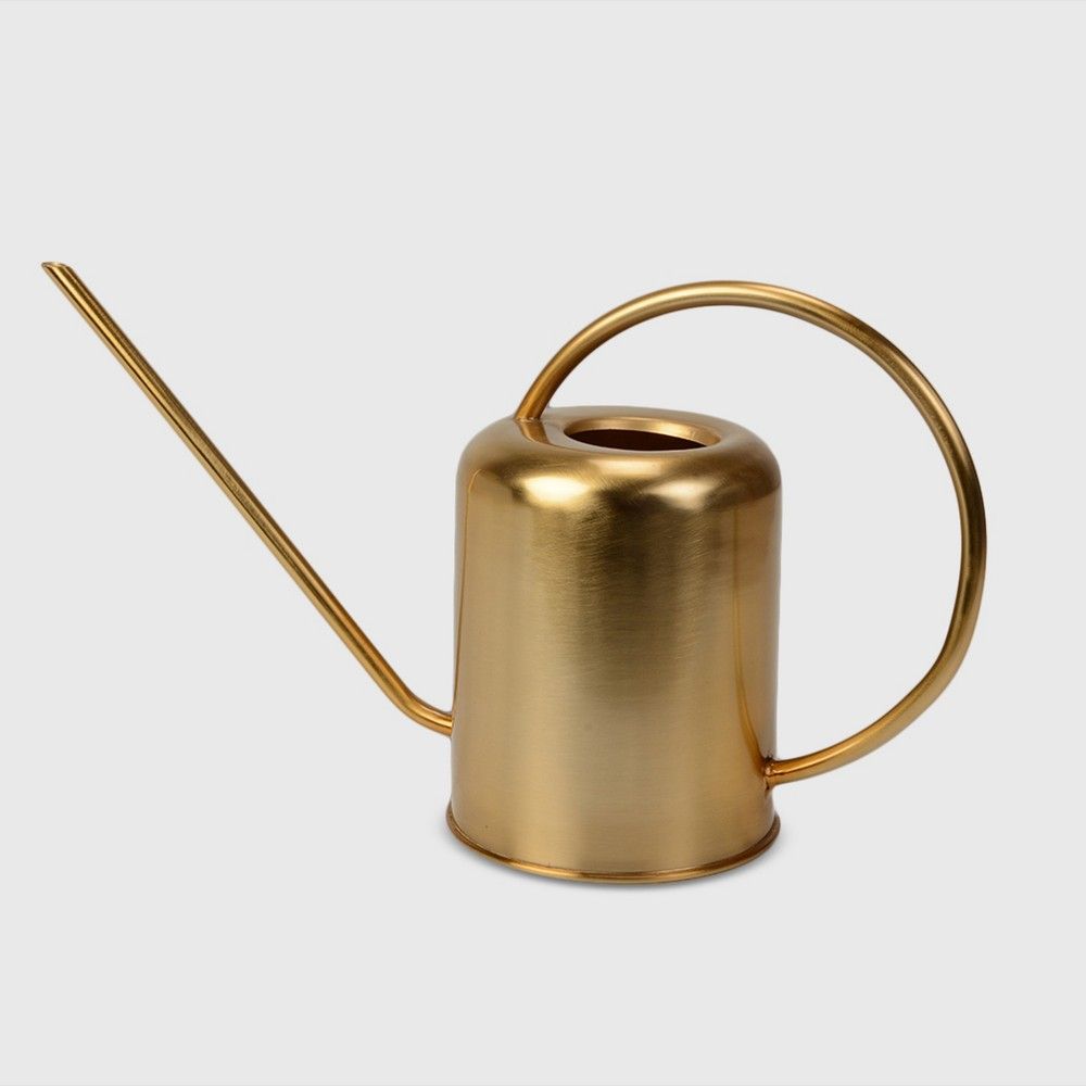 9"" Metal Watering Can Gold - Project 62 | Target