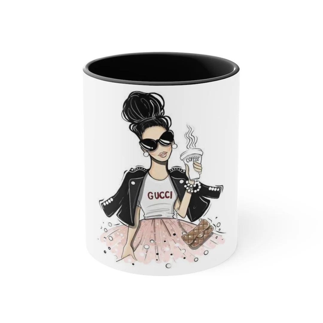 Gucci Gal Accent Mug - Etsy Canada | Etsy (CAD)
