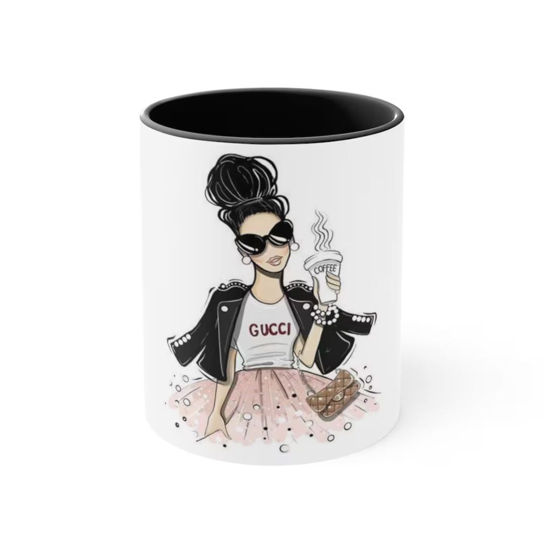 Gucci Gal Accent Mug - Etsy Canada | Etsy (CAD)