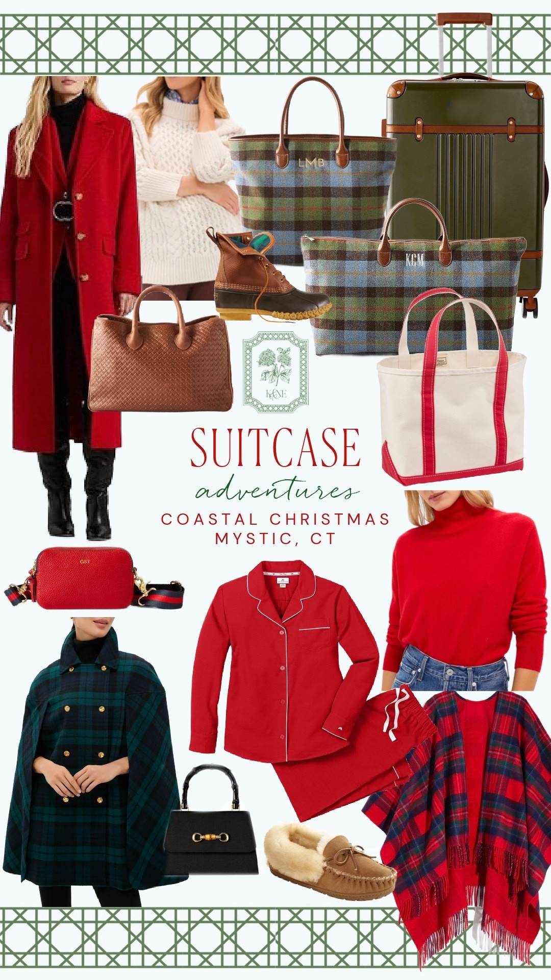 What I’m packing for our upcoming weekend away for a coastal Christmas in Mystic

#LTKTravel #LTKHoliday #LTKOver40