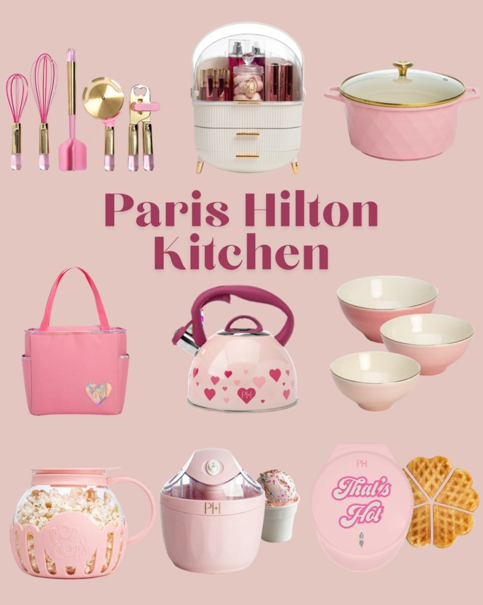 Paris Hilton Kitchen Collection 

#walmarthome #parishilton #pinkdutchoven #heartwafflemaker #parishiltontumbler

#LTKfindsunder50 #LTKhome #LTKfindsunder100