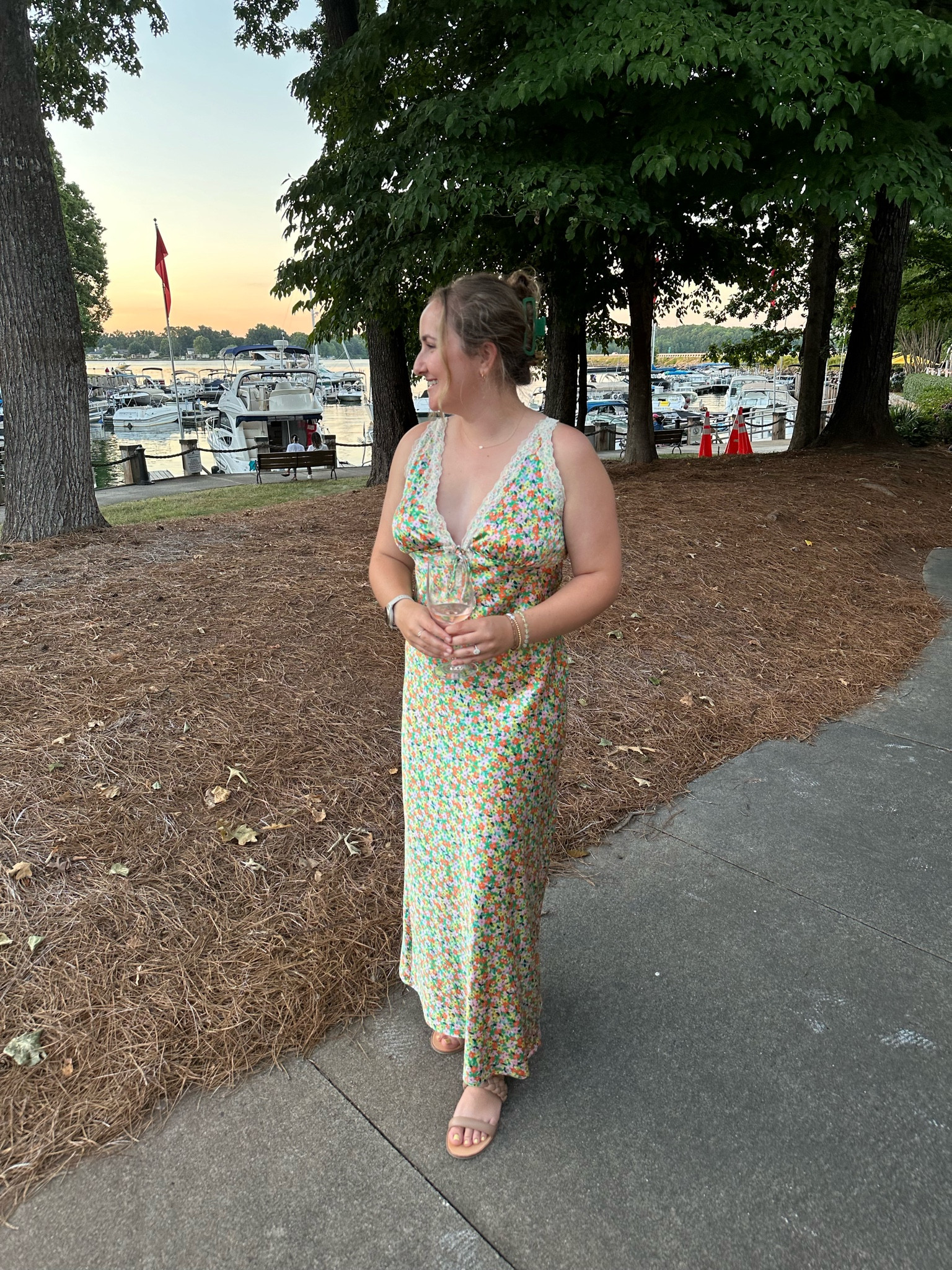 chinese dress ladies Roxy Honolulu Glow Maxi Dress