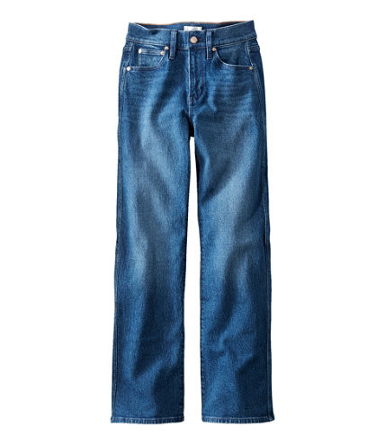 Women's Signature Original Jeans, High-Rise Straight-Leg | L.L. Bean