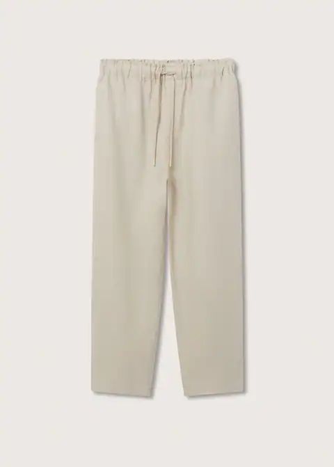 100% linen pants | MANGO (US)