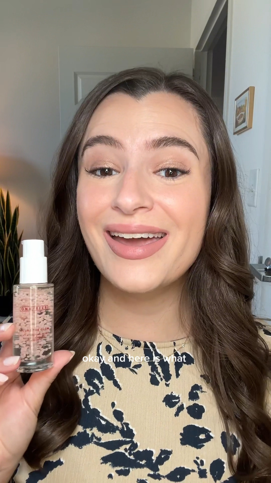 Trying the One/Size Secure the Glow Makeup Primer. The primer comes in a bottle with a pump, allowing you to dispense just what you need and not waste product. Two pumps typically covers my skin. 

Overall, I would definitely recommend this product for anyone with normal to dry skin who loves the look of glowy, skin-like makeup 💕

#LTKFindsUnder50 #LTKBeauty