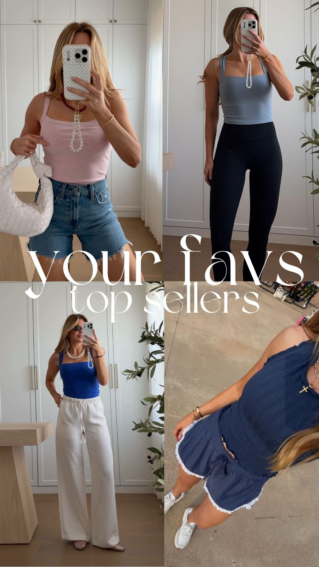 top sellers of the week 🤍 

summer outfits, casual outfits, active wear, denim, amazon finds, target finds, michele jaliene 

 #LTKootd